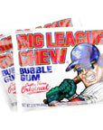 Big League Chew Outta Here Original Shredded Bubble Gum 212 oz Pack of 3 with By The Cup Mints