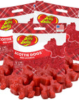 JellyBelly Red Licorice Scottie Dogs 275 Ounces Pack of 3