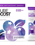 Pureboost Clean Energy Drink Mix  Immune System Support SugarFree Energy with B12 Multivitamins Antioxidants Electrolytes Acai Alert 30 Count