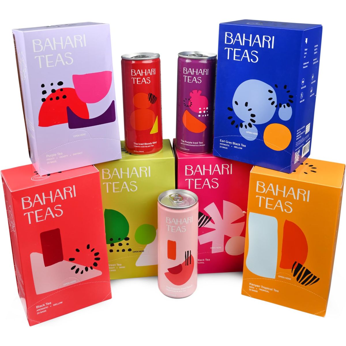 Bahari Teas  Premium Kenyan Green Tea  Antioxidant Rich Bright Brisk Unique Beverage Hot or Cold 20 Tea Bags