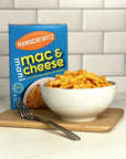 Manischewitz Kosher Mac  Cheese 55oz 8 Pack Made with Real Cheddar Cheese No Artificial Colors of Flavors Certified Kosher