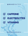 WakeWater Plus Energy Powder  Raspberry Lemonade 10 x 5g sticks  Vitamins and Electrolytes  Natural Green Tea Caffeine  No Sugar or Artificial Sweetener