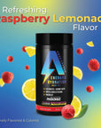 Aqua Charge Energy  Hydration Drink Mix with Electrolytes 1 Bottle  30 Servings Raspberry Lemonade Flavor PrePost Workout Recovery SugarFree GlutenFree