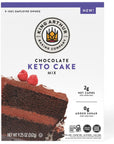 King Arthur Baking Keto Cake Mix, Chocolate, 2g Net Carbs 0g Added Sugar Per Serving, Low Carb & Keto Friendly, 9.25oz, White