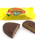 Reeses Peanut Butter Cup Eggs Easter Candy Snack Size 6 Ounce Pack of 2 Pounds