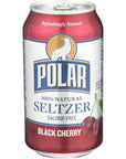 Polar Seltzer Water Black Cherry 12 fl oz