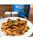 High Protein Pasta, 19g, Made with Lupin Flour & Sunflower Flour, 4g Net Carb, Gluten Free, Keto Pasta, Low Carb Pasta, Lupin Pasta by lulupasta (Penne, 1 Pack)