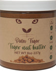 PALEO TIGER Tiger nut butter 8 ounces, AIP and Paleo compliant, Nut free high prebiotic butter, No sugar added. Whole 30, Low food map, low oxalate