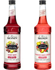 Monin - HomeCrafted Cocktail Mixer Bundle - Beverages (2-Pack)