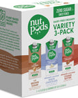 nutpods Sweetened Variety Pack Keto Coffee Creamer - Sweetened Non Dairy Creamer With Zero Sugar - Low Calorie and Low Net Carbs Per Serving - Gluten Free, Non-GMO, Vegan, Sugar Free, Kosher (3-Pack)