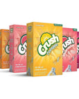 Crush Powder Drink Mix  Sugar Free  Delicious Summer Variety 30 Sticks