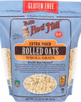 Bobs Red Mill Oats Gluten Free Rolled Thick 32 oz