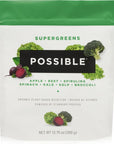 Possible SuperGreens  Superfoods Powder Mix with 23 Whole Food Ingredients  Vegan Organic PlantBased Wellness  GlutenFree USDA Organic  Clean Label  1 Bag 30 Servings