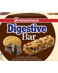 Papadopoulos Digestive Bar with Chocolate, 28g, Pack of 5