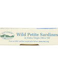 BAR HARBOR Wild Petite Sardines Extra Virgin Olive Oil 42 OZ