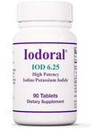 Iodoral 6.25 mg – Iodine Supplements for Thyroid Support, Potassium Iodide Tablets, Lugol Solution, Daily Vitamins and Minerals, High Potency Iodine Tablets – 90 Tablets 1-Pack