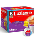 Luzianne Sweet Iced Tea Single Serve KCup Pods 12 Count