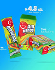 Airheads Xtremes Belts Sour Candy Rainbow Berry Non Melting Bulk Party Bag 45 oz Pack of 12