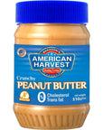 American Harvest Peanut Butter Crunchy Classic 510grams Pack of 2