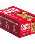 Over Easy Mini Granola Breakfast Bars  Best Protein for Morning Energy  100 Calories Healthy Snacks  Soft and Chewy  Gluten Free Dairy Free Soy Free and Kosher Dark Chocolate Almond  Sea Salt 20 Count