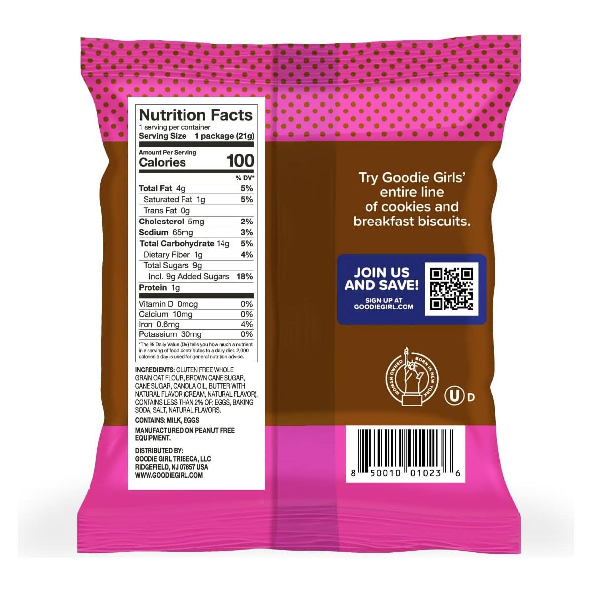 Goodie Girl Snack Pack Variety Pack Magical Animal Crackers Mini Chocolate Chip  Brown Sugar  Gluten Free Peanut Free Pack of 24