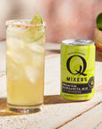 Q Mixers Margarita Mix Premium Cocktail Mixer Made with Real Ingredients 75oz Cans  15 PACK