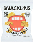 SNACKLINS Chesapeake Bay Puffed Veggie Crisps, 0.9 OZ