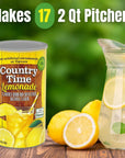 Country Time Lemonade Drink Mix  Pack of 2 Canisters 825 oz each packaged in a box by The Hungry Gorilla