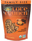 Love Crunch Organic Dark Chocolate and Peanut Butter Granola 165 Lbs