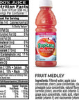 Tropicana 100 Juice 3 flavor 10 fl oz Pack of 24  Apple Juice Fruit Medley Orange Juice