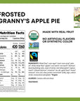 Organic Pop Toaster Pastries Grannys Cinnamon Apple Pie  Maple Brown Sugar Pastry Tarts Snack 2 Natures Path Boxes  SimplyComplete Bundle Breakfast Meal  No Artificial Flavors Colors  Real Fruit  Non GMO