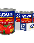 Goya Foods Tomato Paste 28 Oz Pack of 12