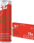 Red Bull Red Edition Watermelon Energy Drink - 8.4 Fl Oz - 12 Cans