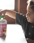 Sprout Organic Baby Food, Stage 4 Toddler Pouches, Apple Apricot Strawberry, Strawberry Banana Squash, Kiwi Banana Spinach Variety, 4 Oz (Pack of 18)