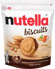 Nutella Biscuits 20 Count Cookies Hazelnut Spread with Cocoa Kids Snacks 97 oz