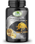 Tongkat Ali Root Extract - 200:1 Male Stamina and Vitality Pills- Potent Effective Natural, 60 Capsules (AKA Longjack, Eurycoma Longifolia, Malaysian Ginseng)