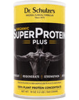 Dr. Schulze's  SuperProtein Plus 100% Plant Protein Concentrate (Vitamin B-12 & Spirulina ) - 19 Oz.