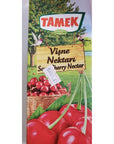 Tamek Sour Cherry Nectar Visne Suyu 1L  338 FL Oz Pack of 3