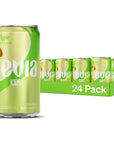 Zevia Kids Fizzy Apple 75 Ounce Cans Pack of 24