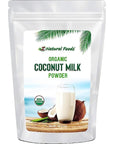 Z Natural Foods Coconut Milk Powder 100 Powdered Milk NonGMO GlutenFree KosherCertified Organic Coconut Milk Powder 1 lb