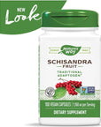 Nature's Way Schizandra Capsules, Fruit, 100 Count (Pack of 2)