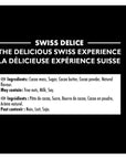 Swiss Delice Dark Chocolate Squares  72 Chocolate Noir  Chocolates Individually Wrapped  28 lb Bulk 1300g  Swiss Chocolates