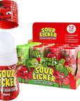 Slime Sour Lickers Candy, Gluten Free, 12 Pk Of 4 Flavors