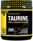 PrimaForce Taurine Powder, 250 Grams - Non-GMO & Gluten Free Supplement