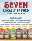 SevenTeas Energy Variety Pack of Teas 16 OZ Pack of 12 Bottles Organic Bottled Iced Teas