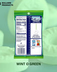 Sugar Free Lifesavers Mints Pack  Sugar Free Lifesaver Mints  Life Savers Wint O Green  Bundle with Ballard Products Pocket Bag 2 Pack