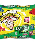 Warheads Extreme Sour Hard Candy 175 Pieces Assorted Flavors  25 oz bag