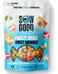 Freeze Dried Candy Variety Pack by Sow Good  Freeze Dried Skittles Sour Worms Sweet Squares  Other Varieties  Perfect Candy Variety Pack Boxed for Snack Lovers by Hangry Kits