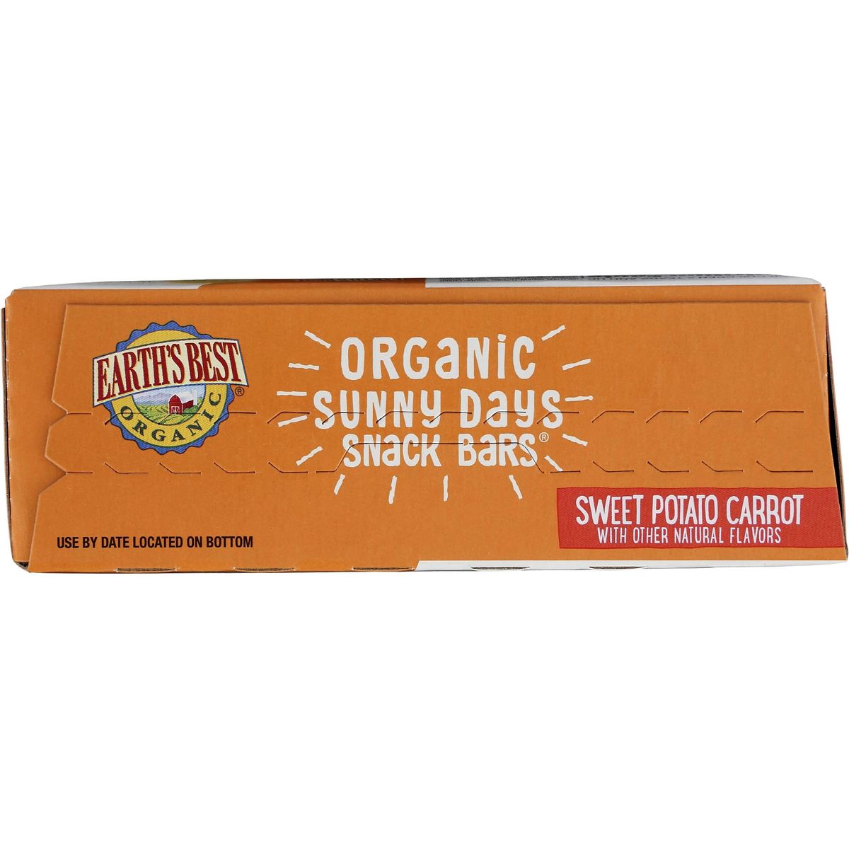 EARTHS BEST Organic Swt Pto Crrt Snny Day Bars, 0.67 Ounce (Pack of 7)