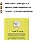 NEW NORDIC Skin Care | Collagen Filler Tablets | Marine Collagen with Vitamin C Supplement for Healthy Looking, Smoother, Plump Skin | 60 Count (Pack of 1)